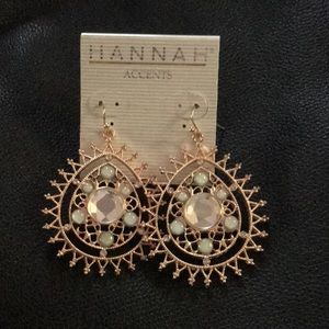 Hannah Accents Tear Drop Earrings